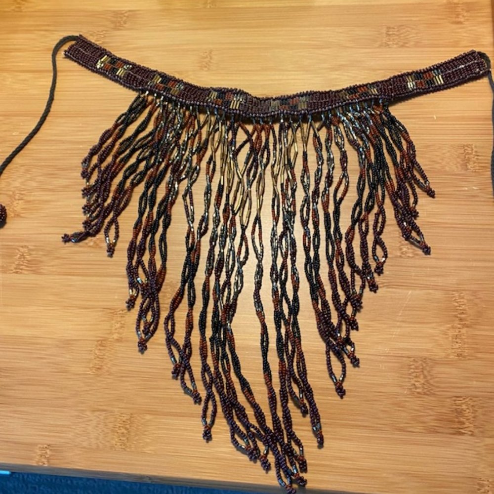 Beaded choker